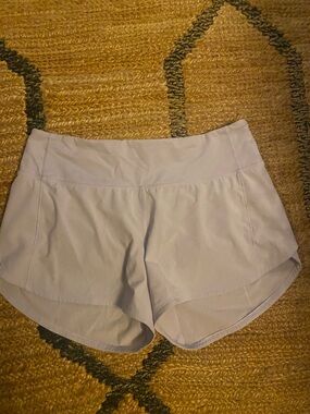 lululemon athletica Light Beige Performance Shorts